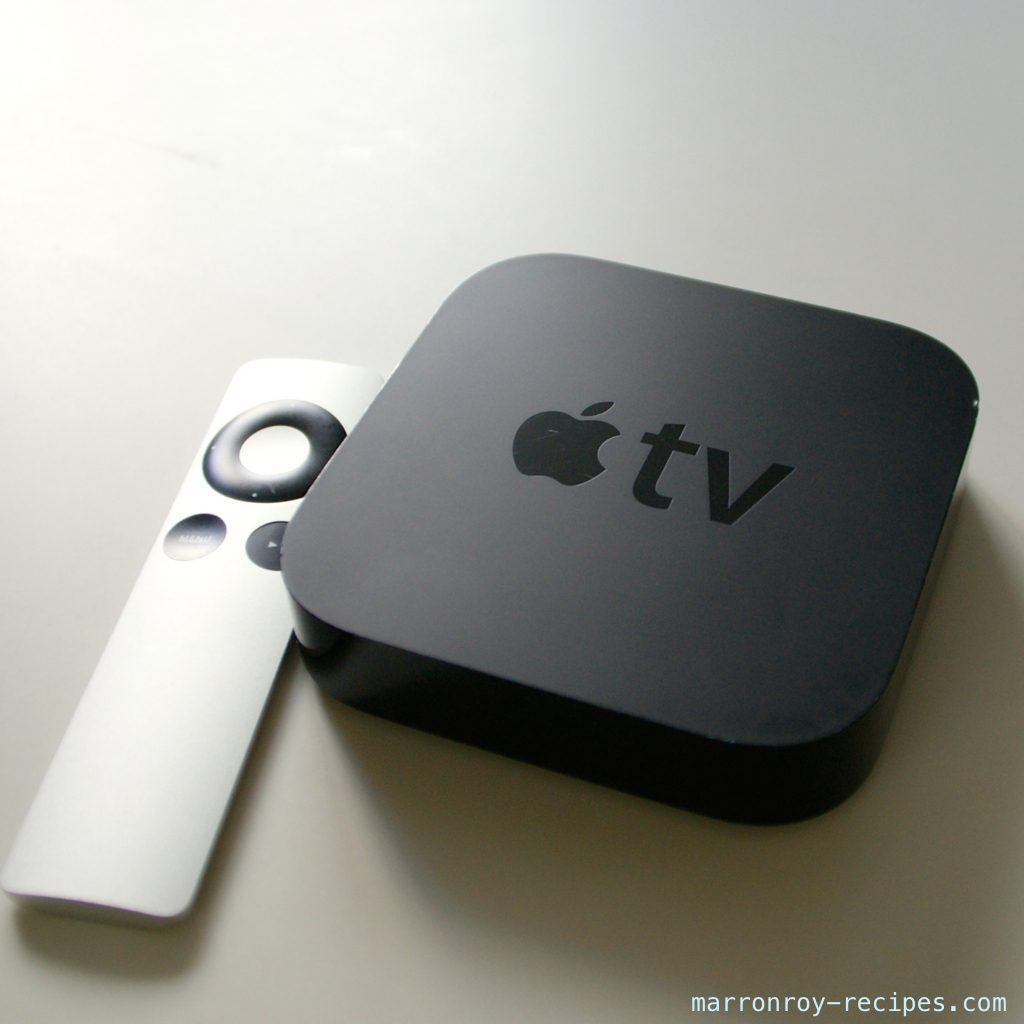 新旧交代 Apple Tv から Amazon Fire Tvstick へ 息子達に残すレシピノート