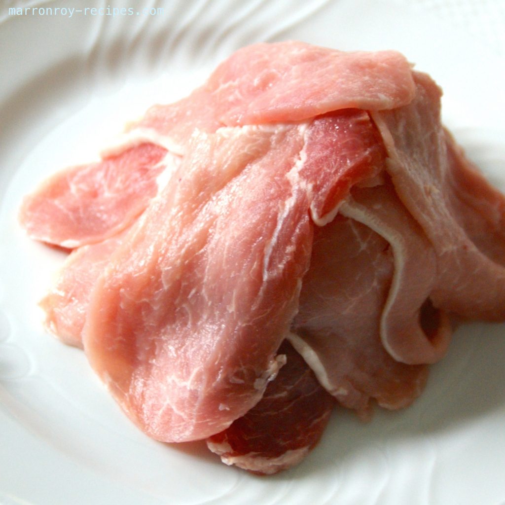 コストコ“ブロック肉”で豚しゃぶ用のお肉を作る！？