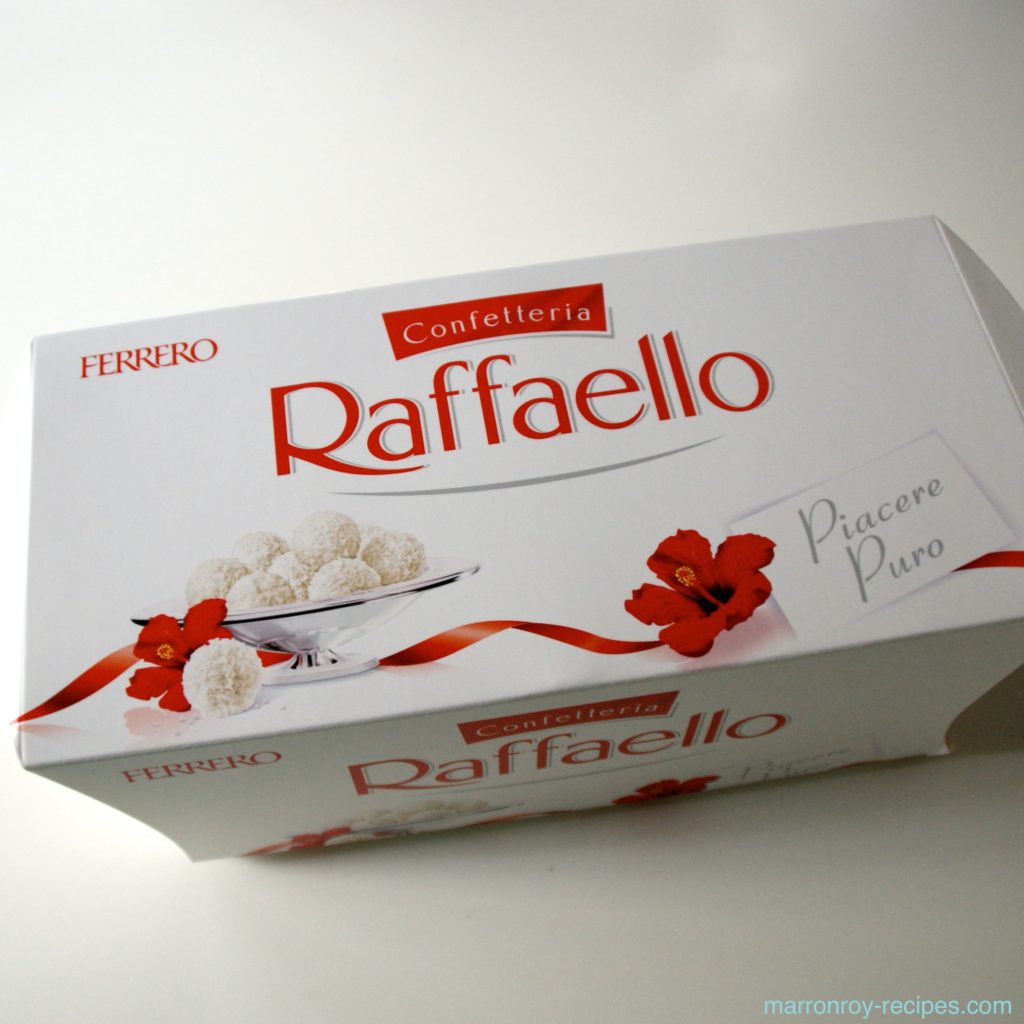 有名チョコレート ロシェ のお仲間 Ferrero フェレロ の ラファエロ を購入 息子達に残すレシピノート