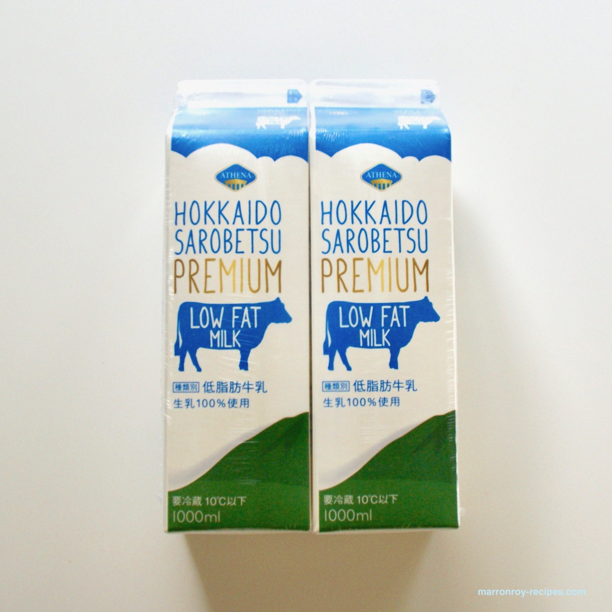 コストコの牛乳“ATHENA（アテナ）北海道サロベツプレミアムミルク & ローファットミルク”