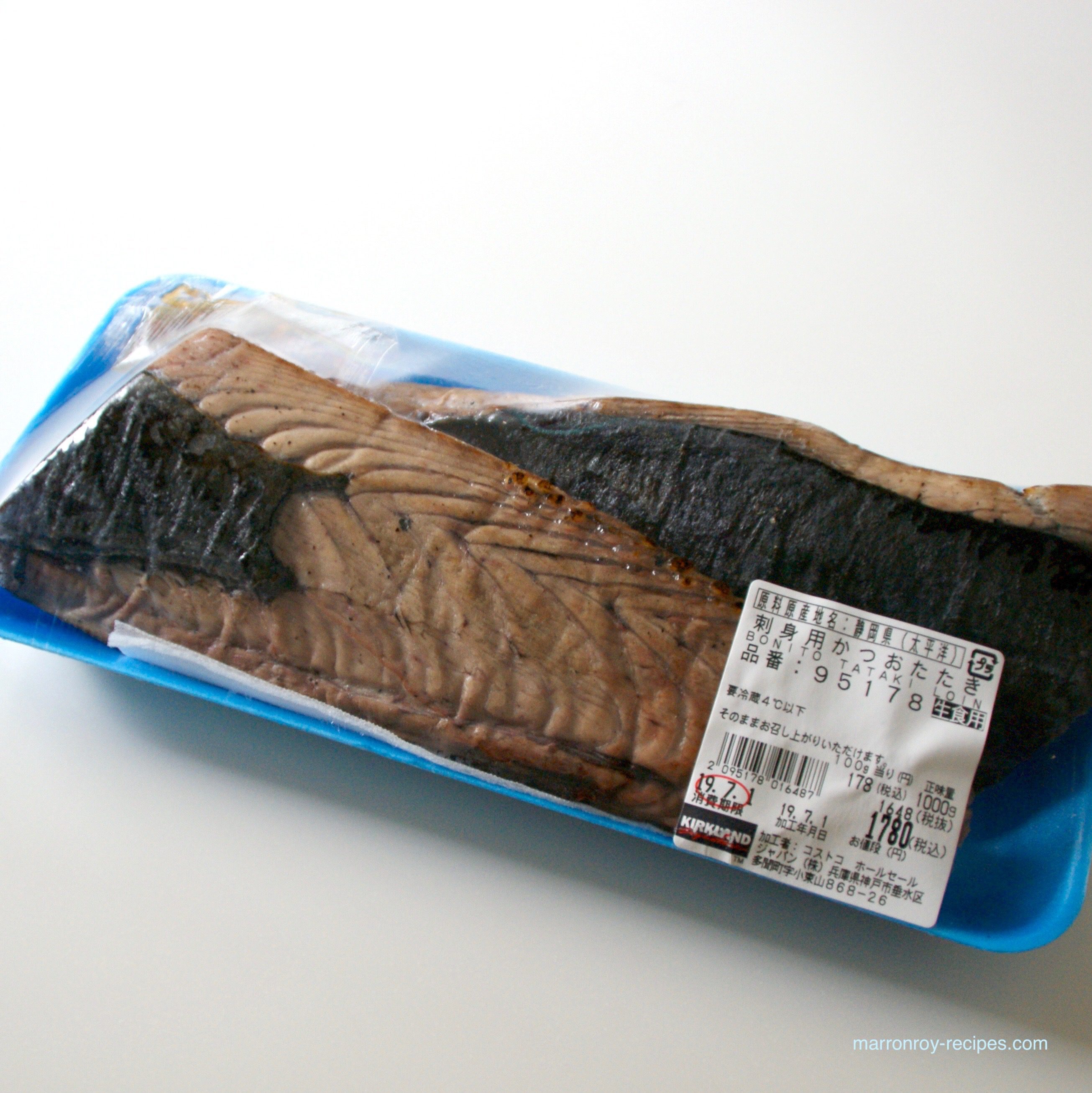 コストコの魚介類ってやっぱりおいしい！“静岡県産 刺身用かつおたたき”