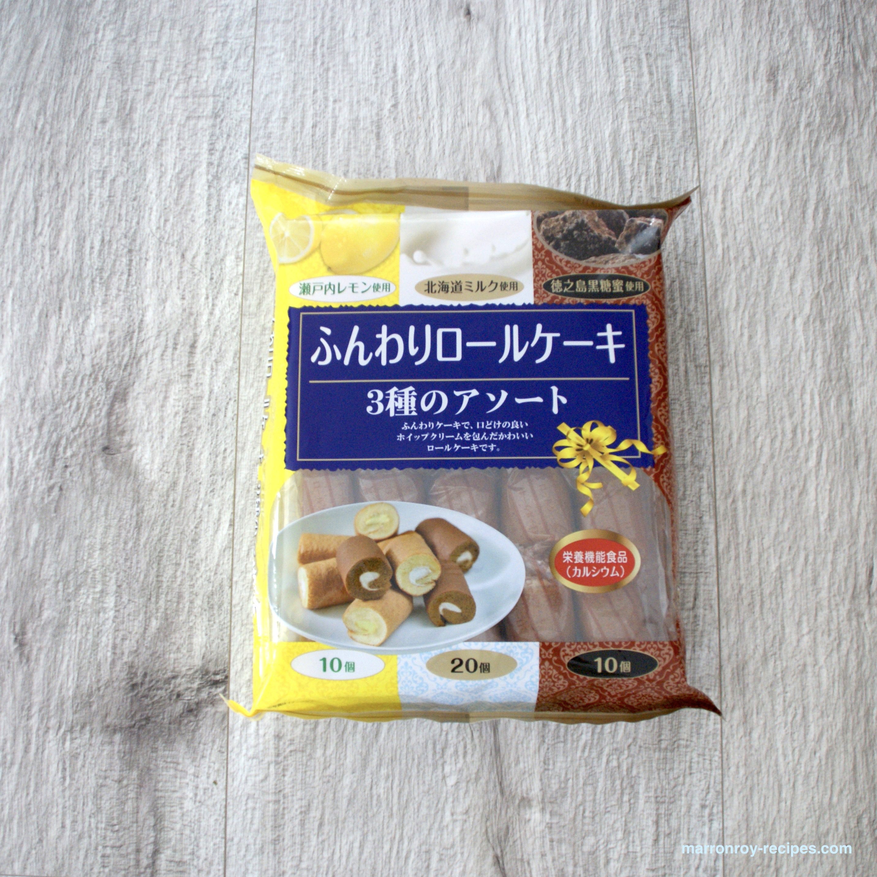 夏季限定！山内製菓“ふんわりロールケーキ3種のアソート”