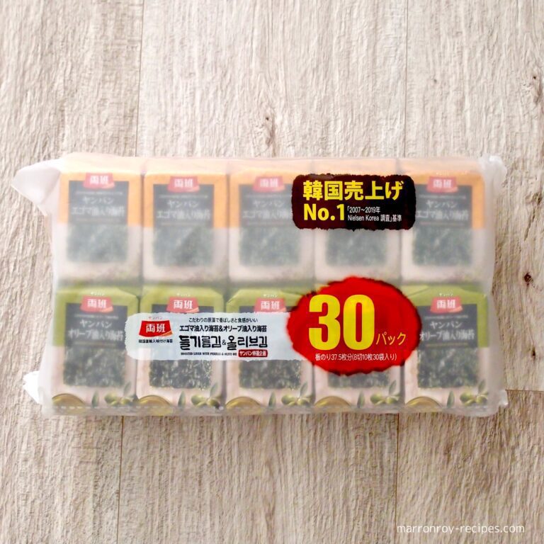 希少！！】 両班 韓国海苔 10切×30袋 エゴマ油 オリーブ油