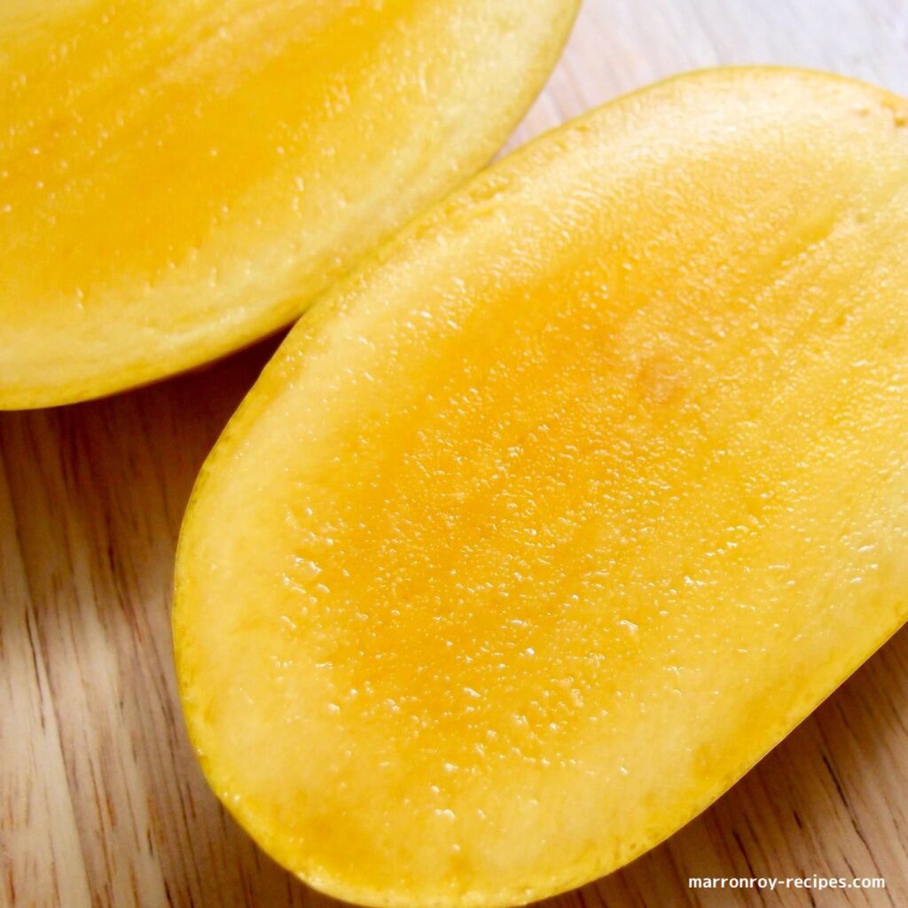 cut mango