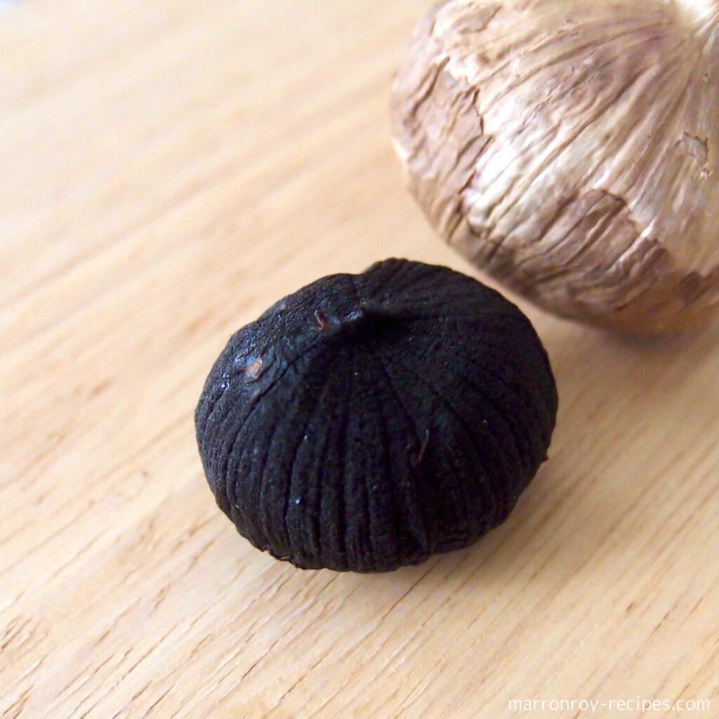 black garlic whole