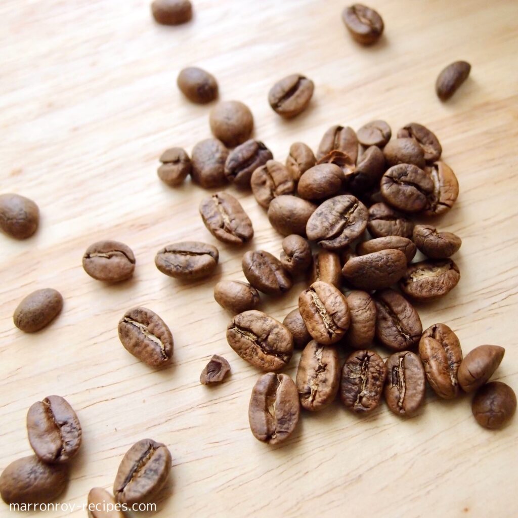 coffee beans up