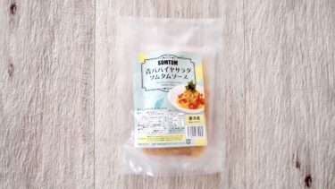 コストコで買った珍しい惣菜！青パパイヤサラダ