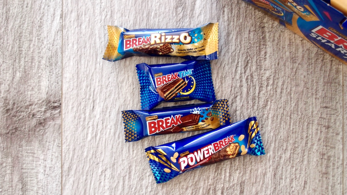4種類のチョコ